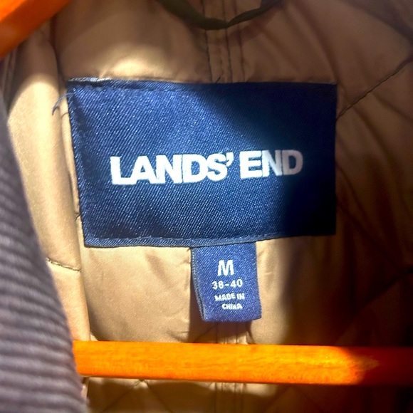 Lands End Men’s Quilted Jacket size Medium
